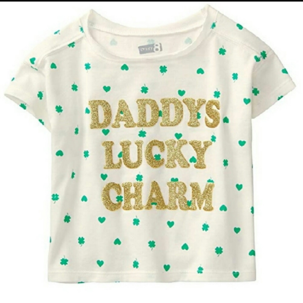 2 available:  Daddy"s Lucky Charm t-shirt